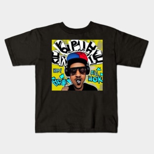 hip hop music Kids T-Shirt